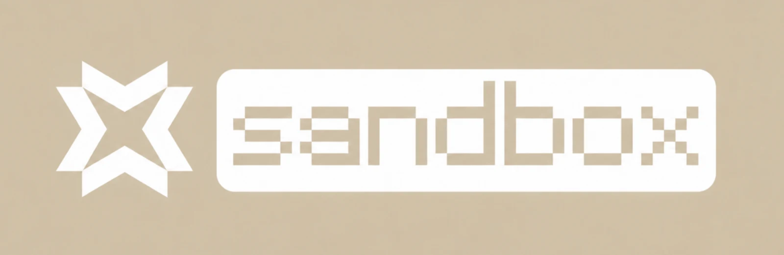 Sandbox by Haestus mark and wordmark